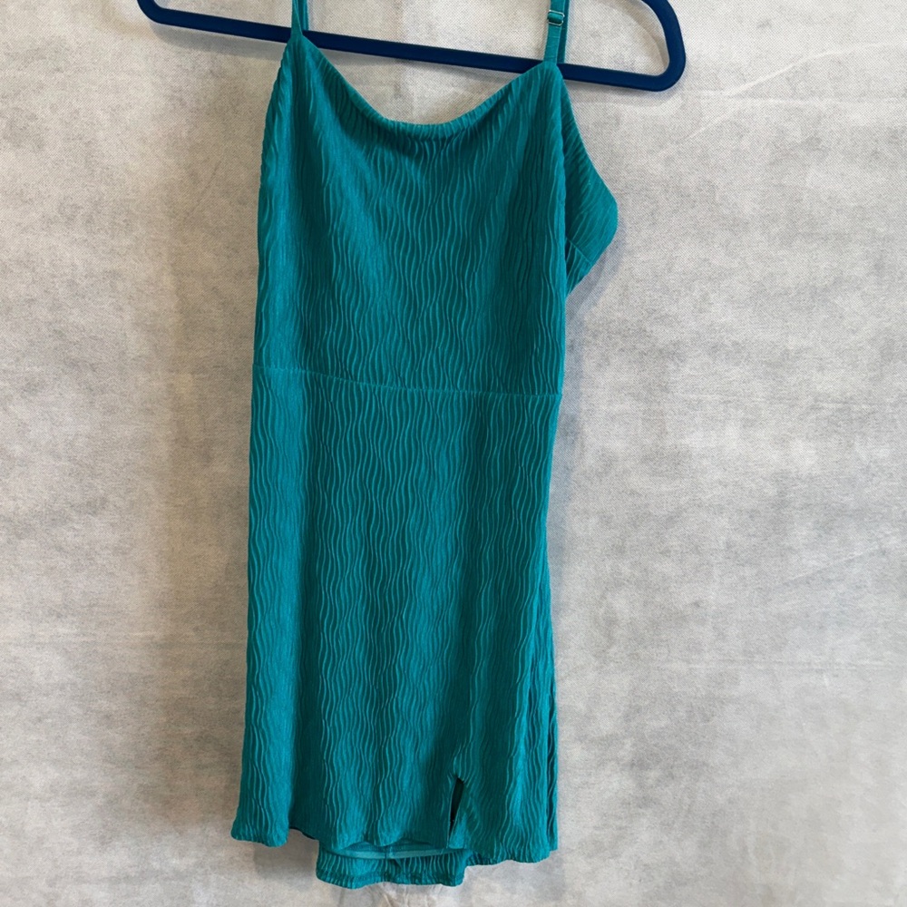 Elegant Teal Dress